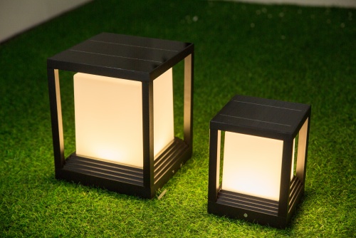 Solar powered lights courtyard lights